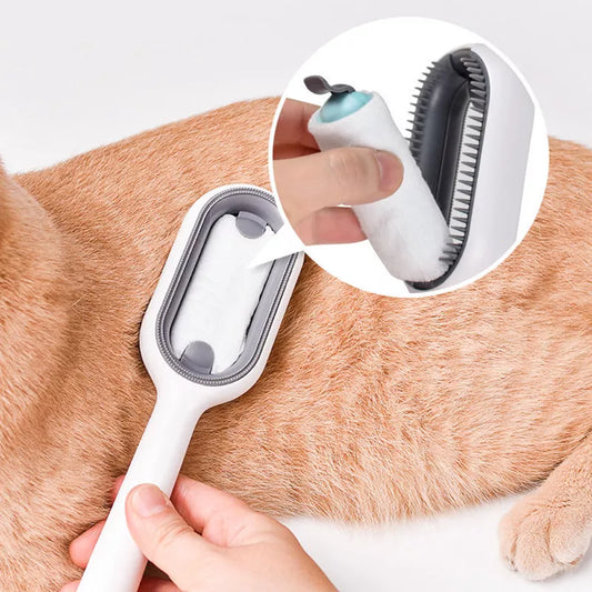 Double Sided Hair Removal Cat Grooming Brush